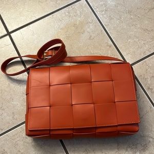 Orange Crossbody purse